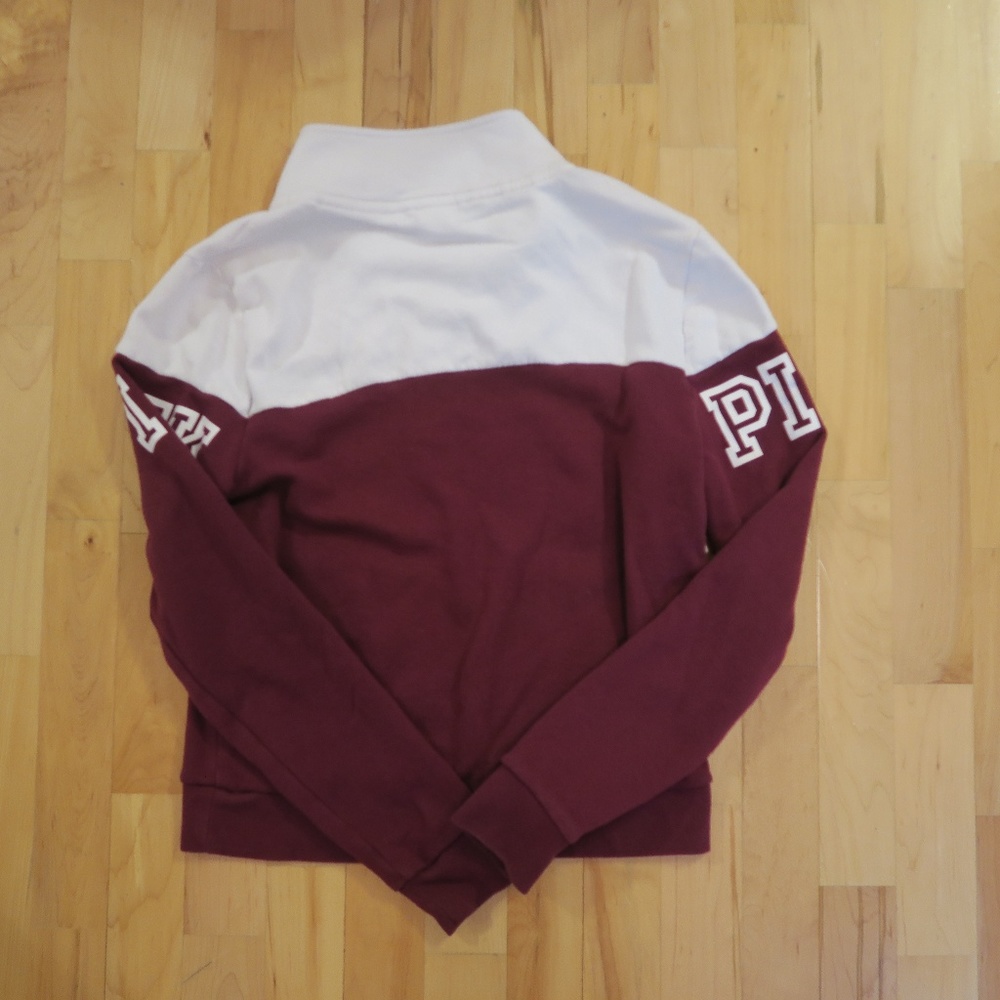 Victoria's Secret PINK 1/4 Zip Pullover Sweater - Picture 4 of 4
